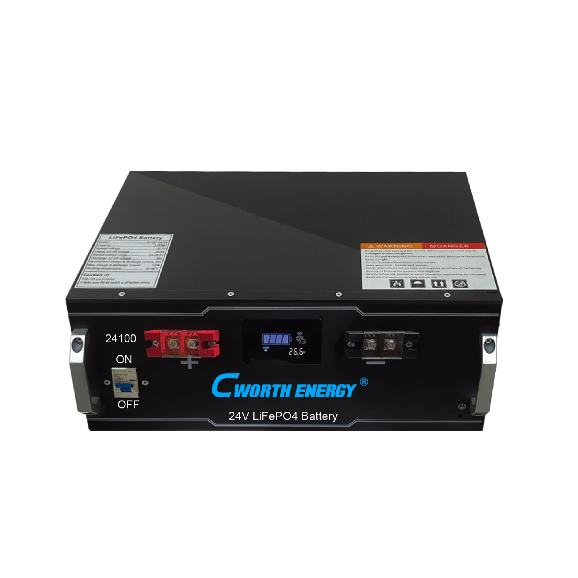 Cworth LiFePO4 Battery -LBT-24100C