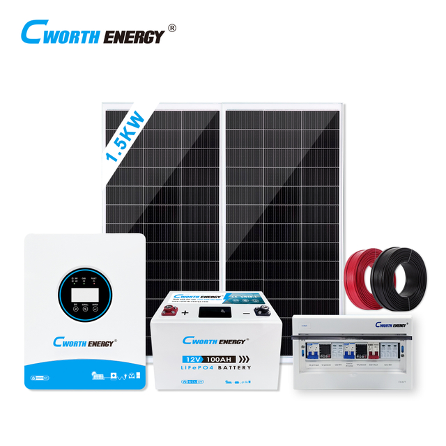Cworth 1.5KW off-grid solar system